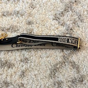 Christian Dior ADJUSTABLE SHOULDER STRAP WITH RING